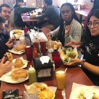 TPSS Students and Staff at Los Comales in the Chicago Pilsen Neighborhood. 